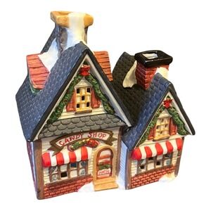 Vintage 1995 O'Well Porcelain 'Pub Food & Spirits' Dickens Keepsake W/ Box